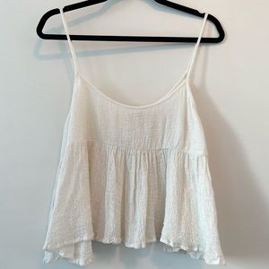 ARITZIA | GOLDEN TNA CRINKLE TANK